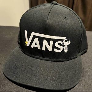 Vans Peanuts Collaboration SnapBack Hat - Black